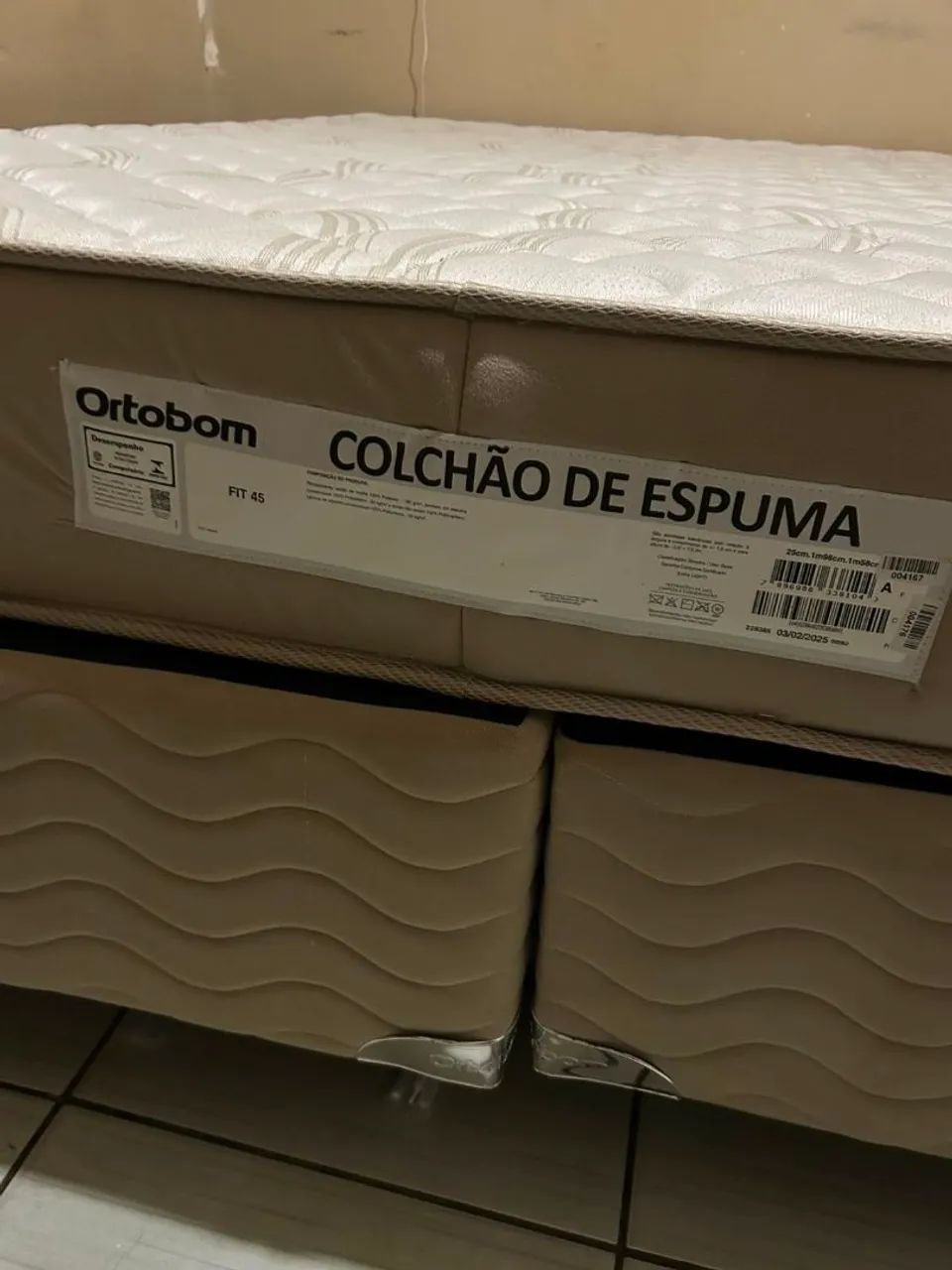 Colchão ortobao D45 100% espuma - Foto 2