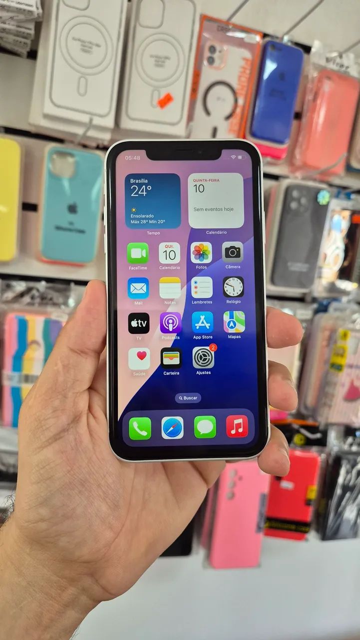 IPHONE XR 128GB - CARCAÇA DO 17 - Foto 5