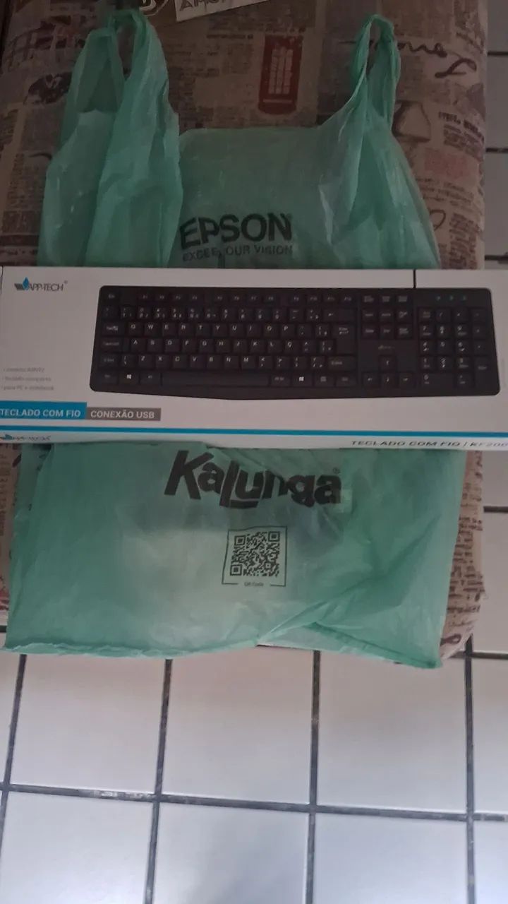 Teclado para PC e notebook KF200 - Foto 2