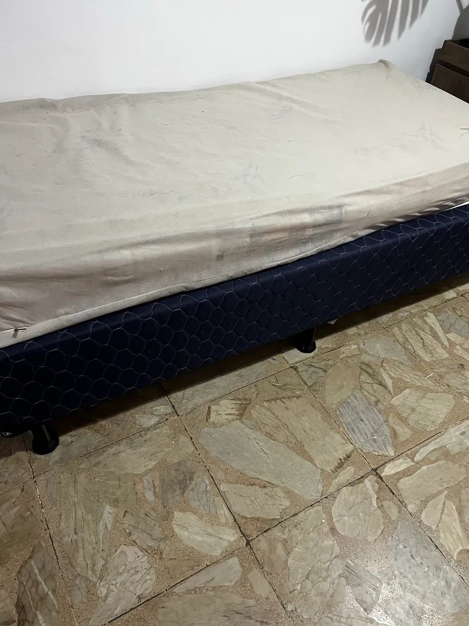 Cama box solteiro + colchão  - Foto 2