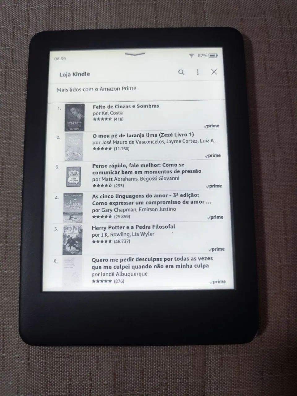 Kindle Paperwhite 12 na Caixa - Foto 4