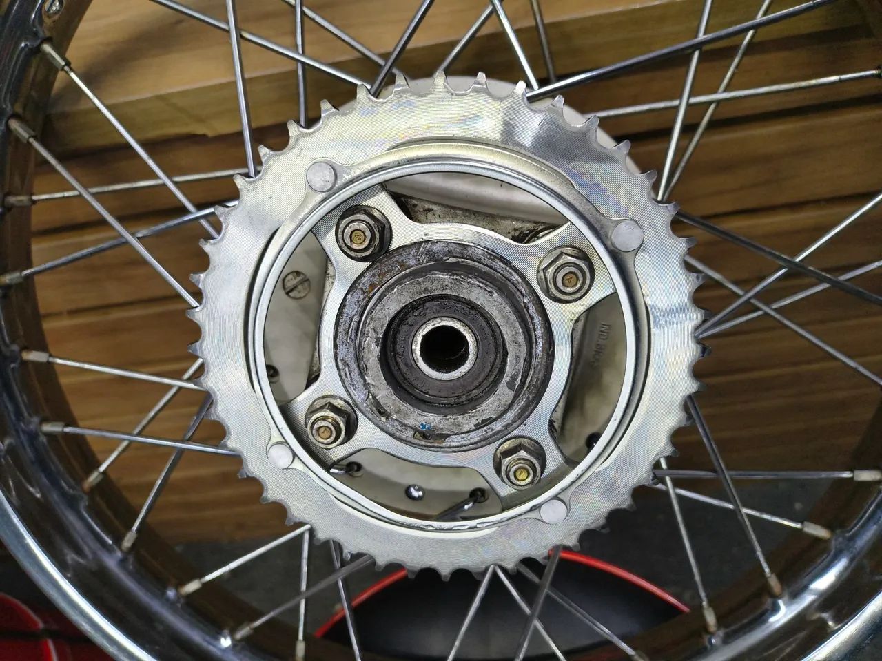 Roda traseira CG 125 2000 a 2008 - Foto 4