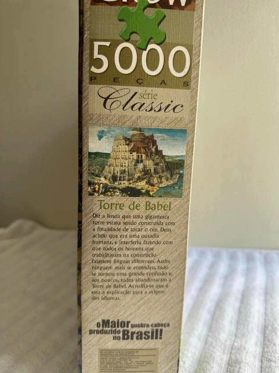 Quebra-cabeça 5000 peças ?Torre de Babel? - Foto 2