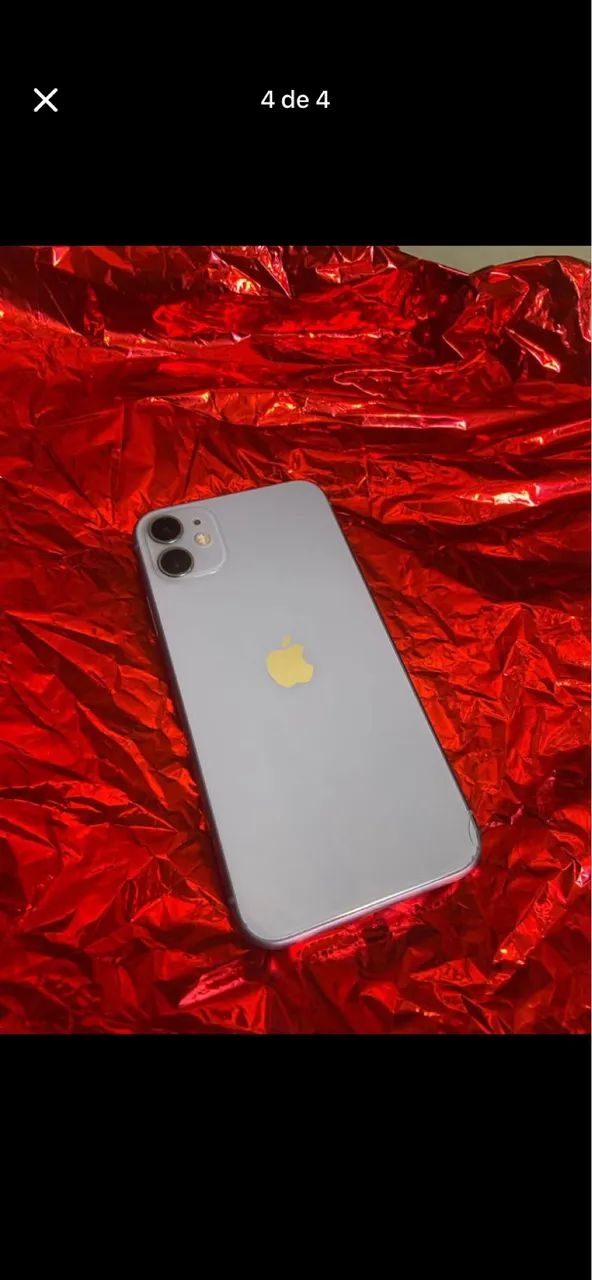 Vendo iPhone 11 lilás 256gb