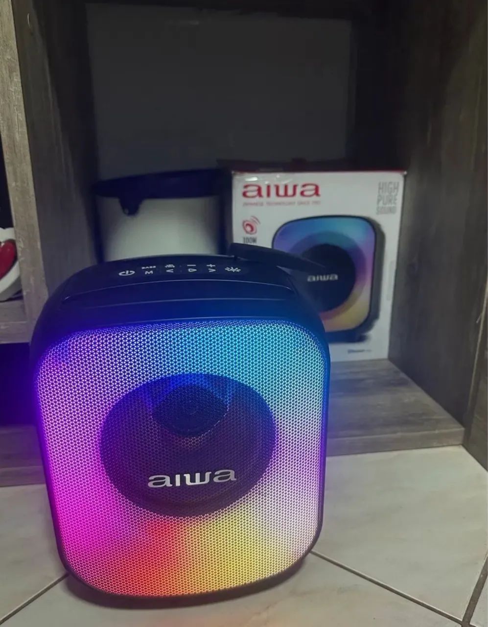 Caixa de som AIWA Party Box  - Foto 4