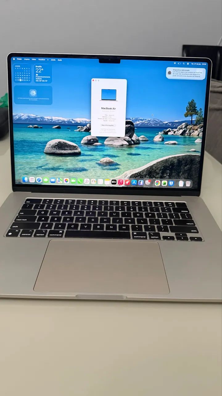 MacBook Air M2 15 polegadas 