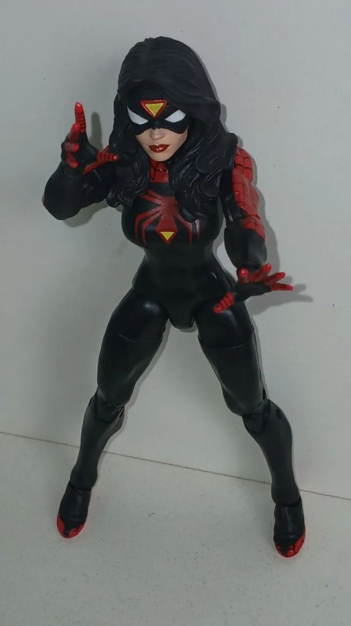 BONECO ACTION FIGURE MARVEL LEGENDS MULHER ARANHA JESSICA DREW