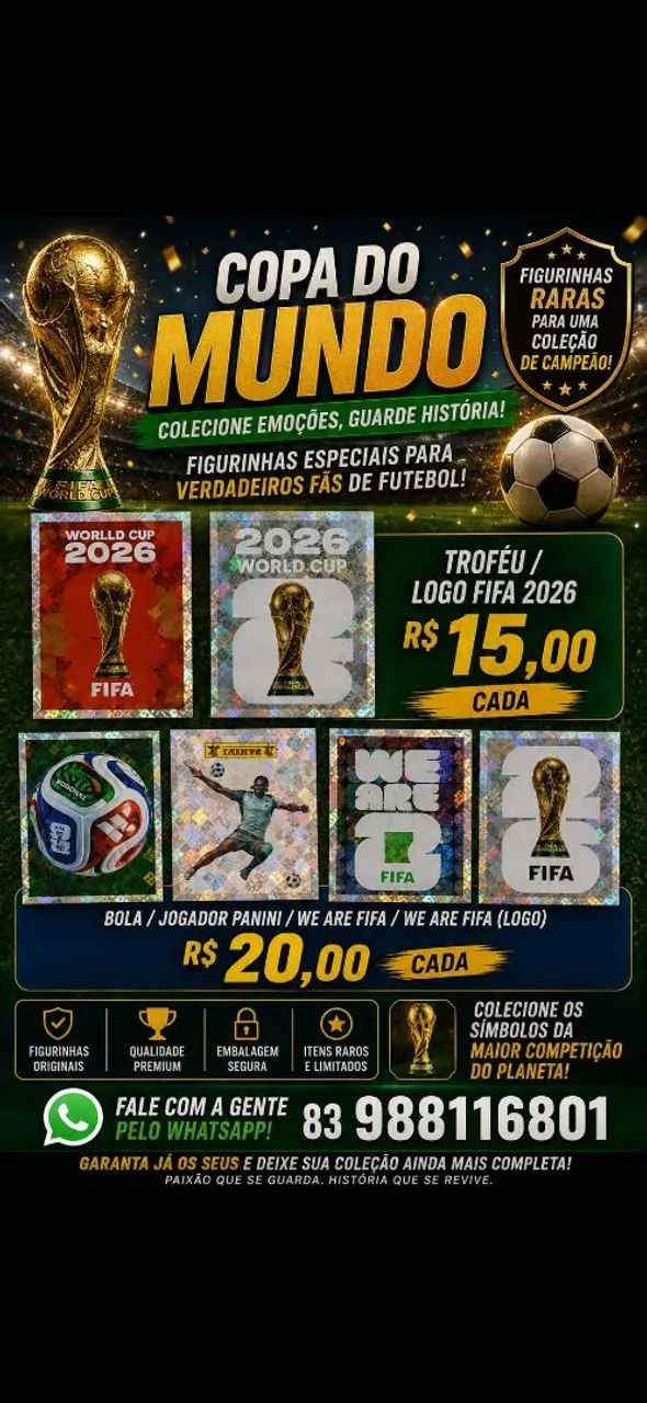 Copa 2026 - Complete seu Álbum  - Foto 3