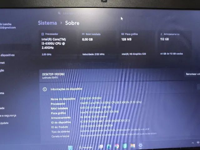 Notebook Dell Latitude E5470 - Pronto para usar! - Foto 4