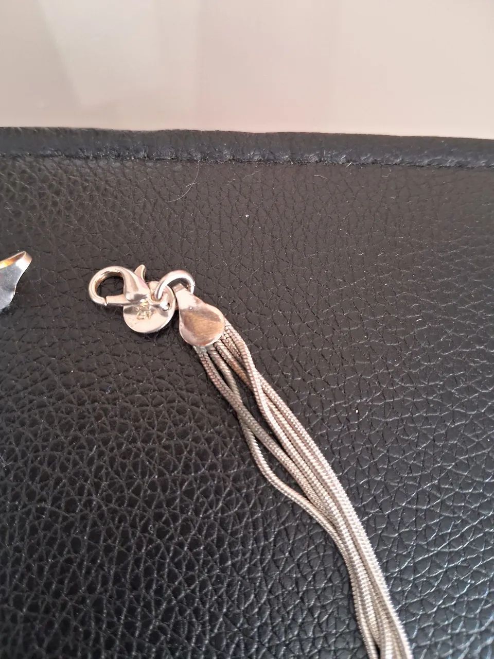 Conjunto de colar e pulseira banho de prata - Foto 4
