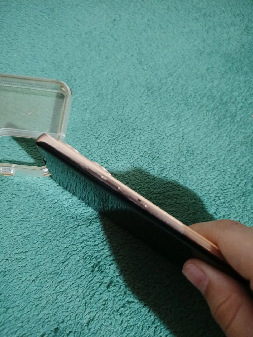 Moto Edge 40 neo tela com macha e trincada - Foto 3