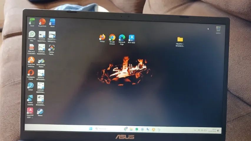  Notebook Asus X515JF-EJ153T Intel Core i5 8GB 256G - USADO - Foto 4