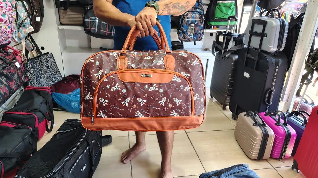Bolsa pra viagem - ENT GRÁTIS  - Foto 4