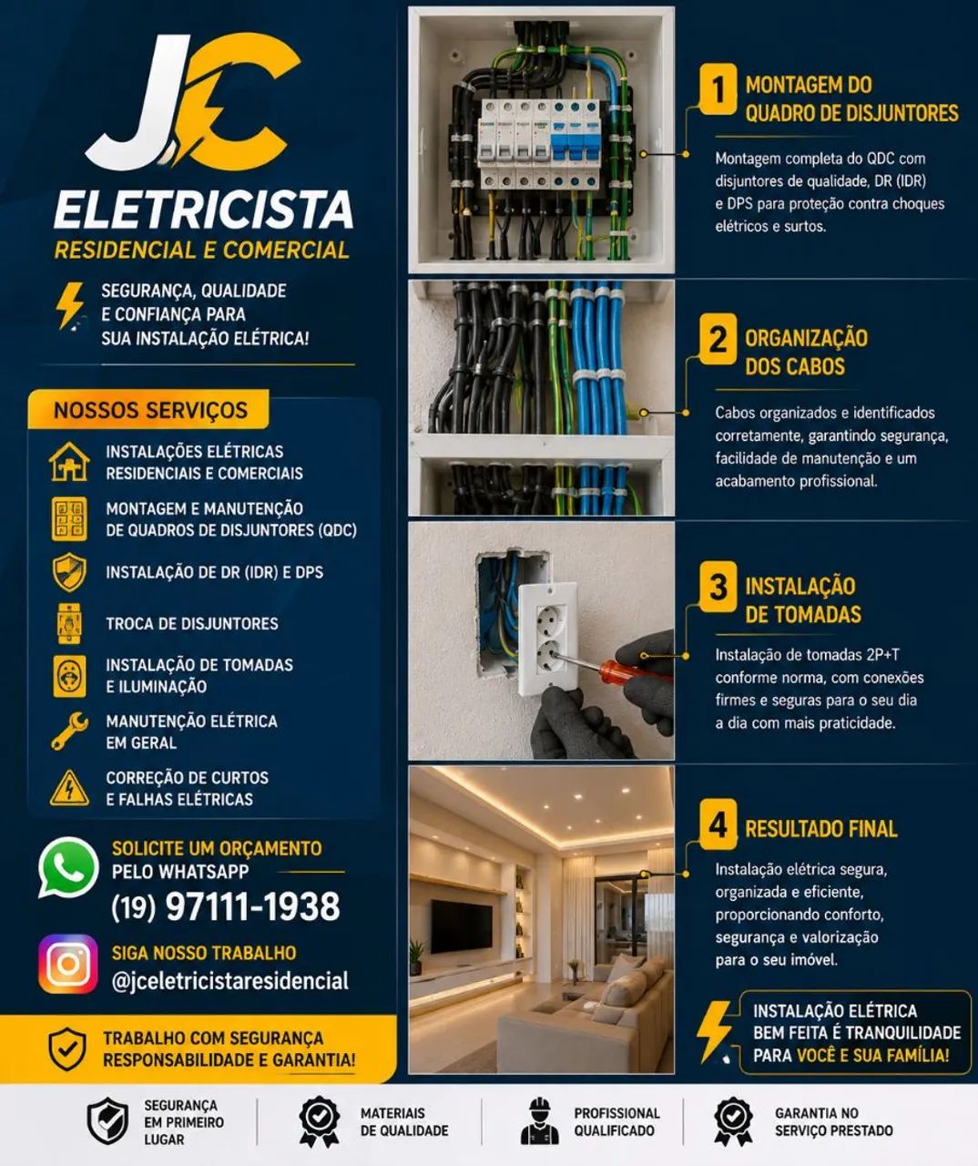 Eletricista em Americana-SP - Foto 4