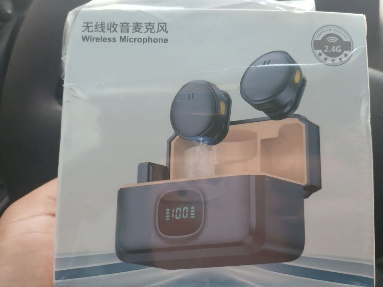 Microfone novo