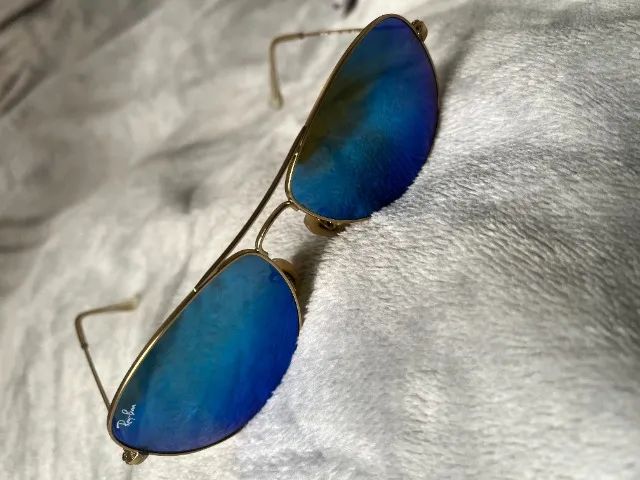 Óculos de sol ray ban cockpit modelo aviator - Foto 3