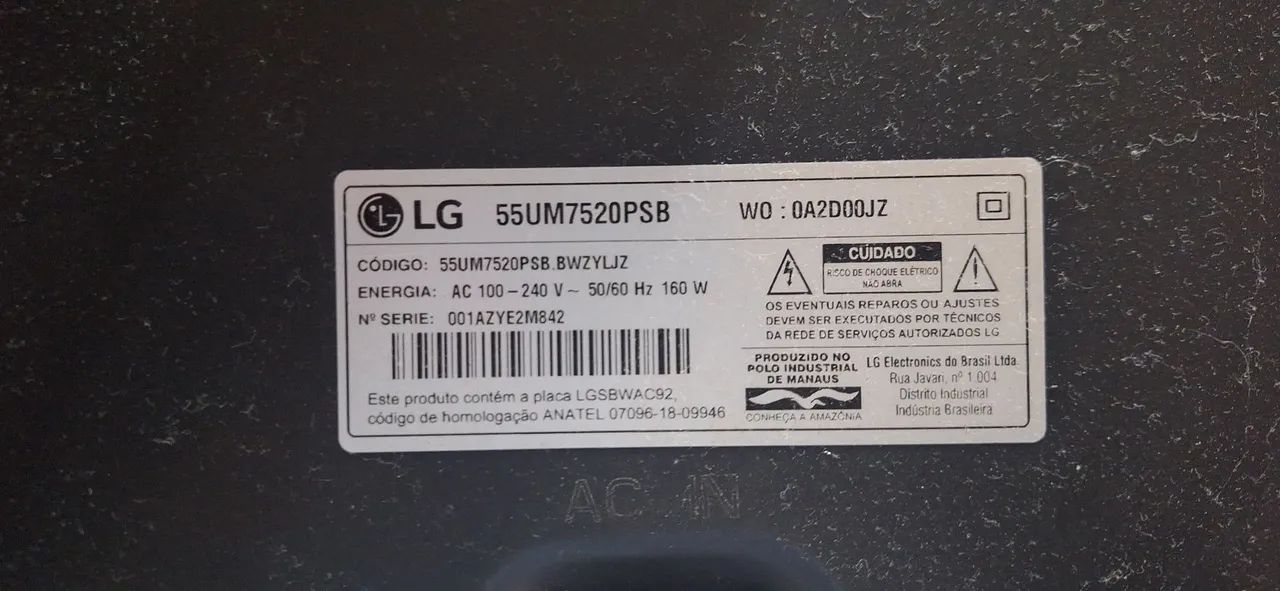 Tv para retirar peça  - Foto 3
