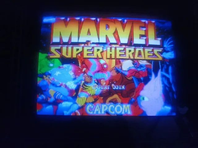 Placa CPS2 Capcom Marvel Super Herois - Jogos de Vídeo Game Placa CPS2 Capcom Marvel Super Herois - Jogos de Vídeo Game