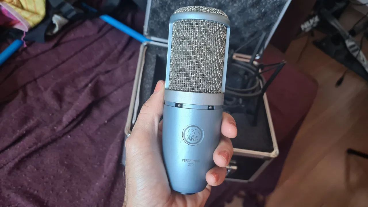Microfone Condensador AKG P 220 - Foto 3