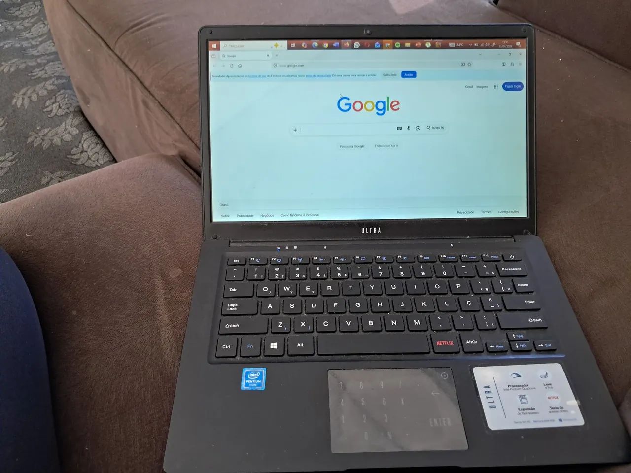 Notebook Ultra Windows 10 |leve Ultra fino  - Foto 2
