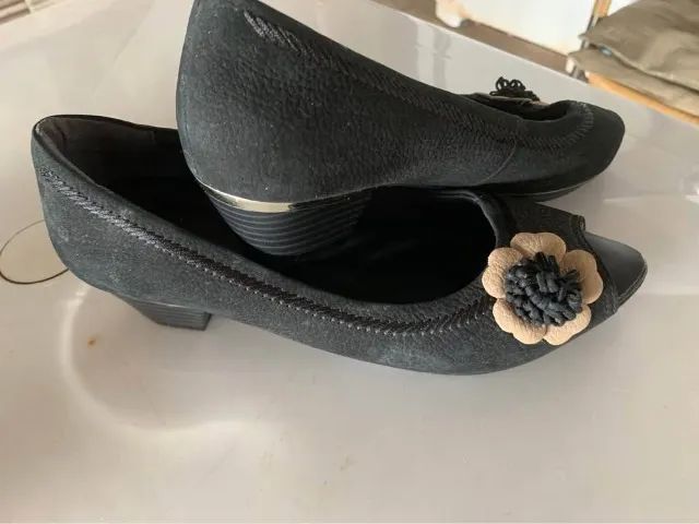 Sapato alto usaflex tam 36