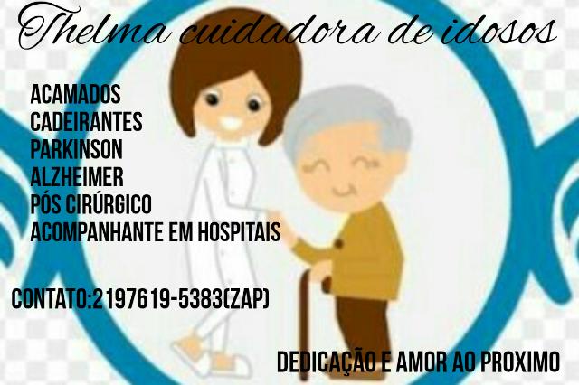 Cuidadora de idosos e acompanhante
