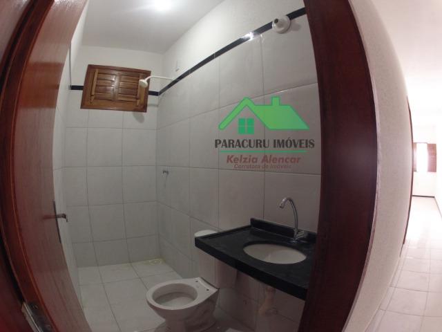 Ampla casa nova de três quartos financiada em Paracuru - Foto 8