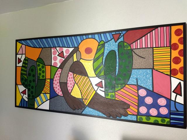 Quadro "Aboparu" homenagem a Tarsila - Foto 2