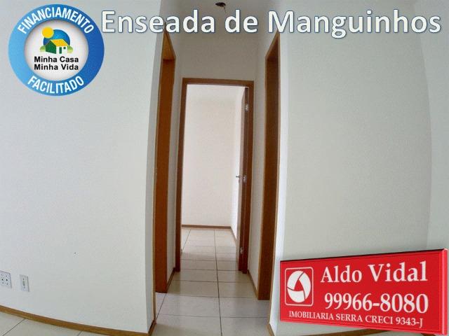 ARV 64- Apartamento 2 quartos com suíte e varanda, Manguinhos Serra. - Foto 7