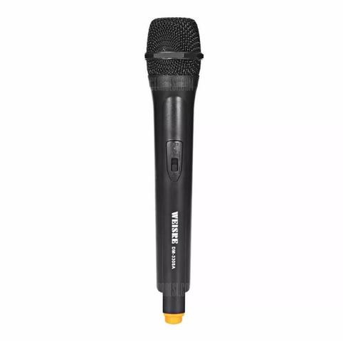 Microfone Sem Fio Weisre Dm - 3308a Vhf - Foto 2