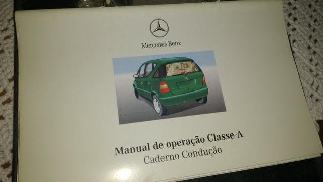 Manual do proprietário Classe A Mercedes Benz W168 - Foto 4