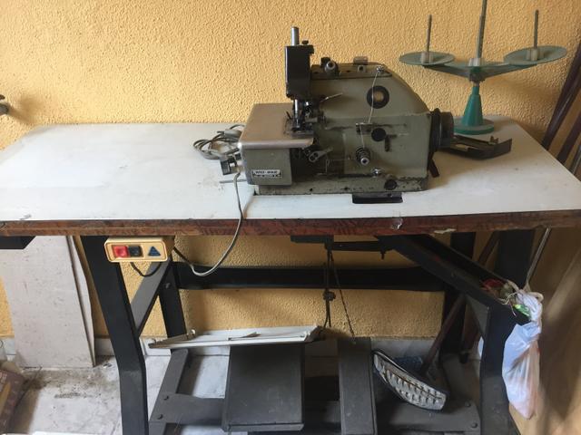Máquina industrial overloque para sair rápido