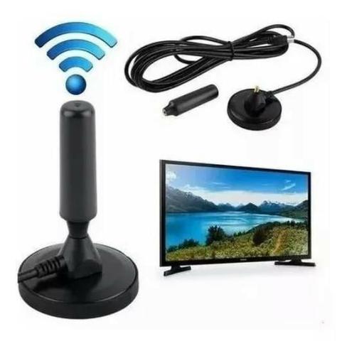 Antena Interna Tv Digital Hdtv Dtv Uhf Fio 5m