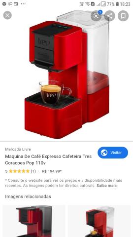 Vende se cafeteira 3 corações semi nova usada poucas vezes - Foto 2