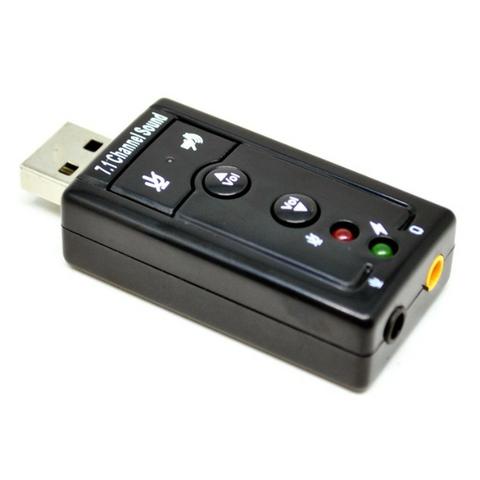 Adaptador Sound Card USB 7.1