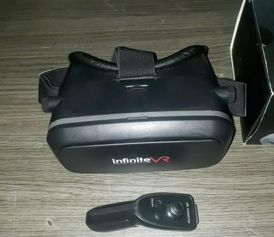 Óculos realidade virtual + controle - Foto 2