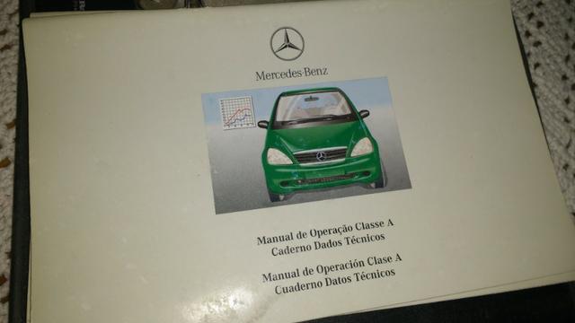 Manual do proprietário Classe A Mercedes Benz W168 - Foto 6