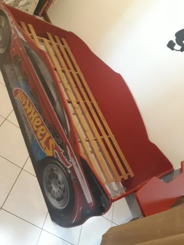 Troco cama original do hot wheels por cama box casal - Foto 3