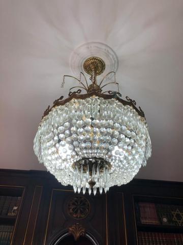 Lustre Cristal Antigo