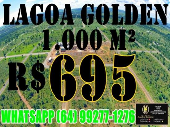 Lotes parcelados área com 1.000 Mil metros - Lagoa Golden Park|Caldas Novas GO - Foto 12