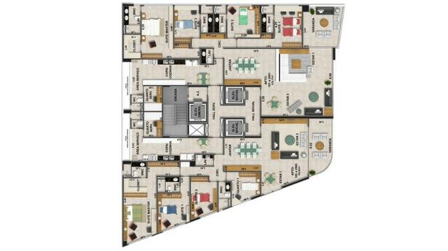 Apartamento no Abel Pereira. 3 suítes na melhor localização do Tirol - Foto 10