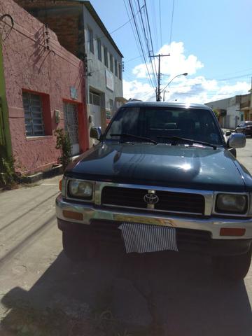 Pick-up, Toyota hilux, verde, bem conservada - Foto 6