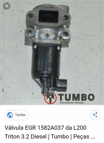 Válvula EGR da L200 Triton 3.2 Diesel , Pajero - Foto 2