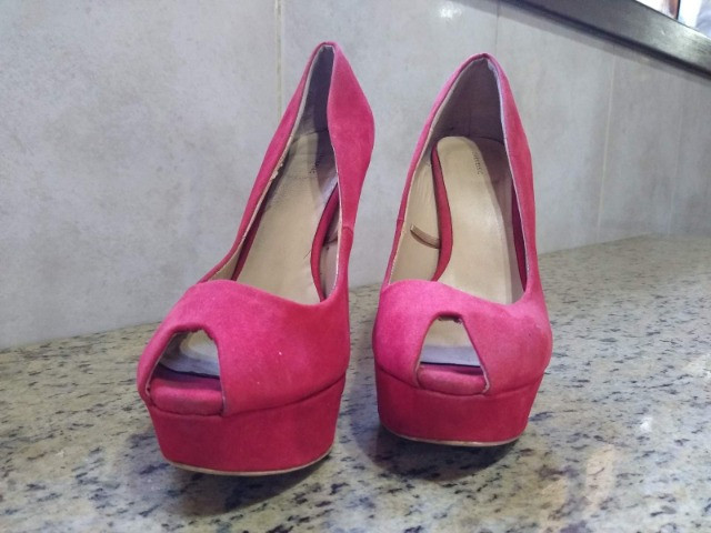 Sandália Salto Zara Basic - Foto 3