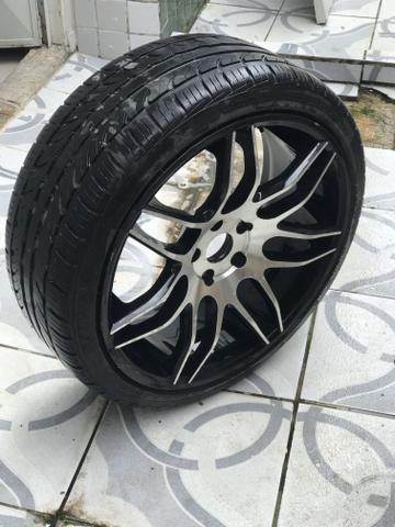 Rodas 20 com pneus - Foto 6