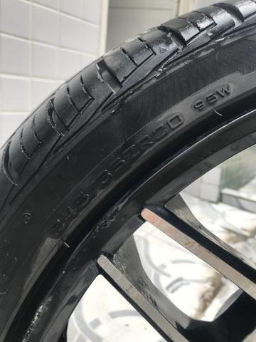 Rodas 20 com pneus - Foto 4