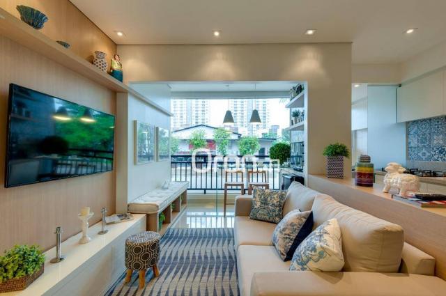 Apartamento com 3 dormitórios à venda, 70 m² por R$ 323.000,00 - Vila Jaraguá - Goiânia/GO - Foto 2