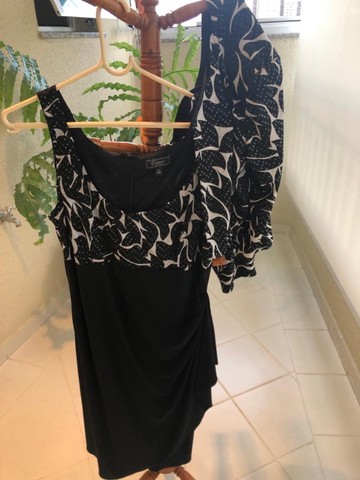 Vestido com blazer - tamanho 14 - Foto 4