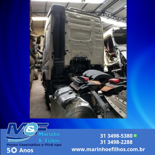 Sucata Volvo FH 540 FH4 6X4 2019 (Venda de Peças) - Foto 2