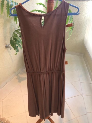 Vestido marrom tamanho G - - Foto 2